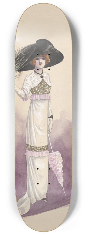 Will R. Barnes - untitled 8.25 inch art skate deck