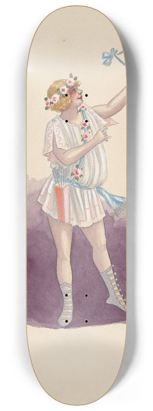 Will R. Barnes - untitled 8.25 inch art skate deck