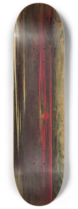 John Martin - The Destruction of Pharaohs Host 8.25 inch art skate deck