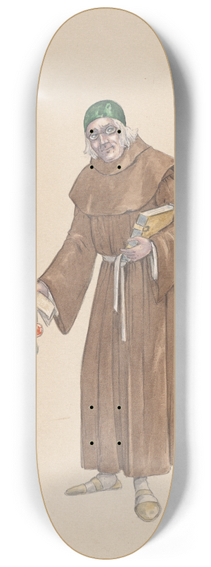 Will R. Barnes - Wisdom 8.25 inch art skate deck
