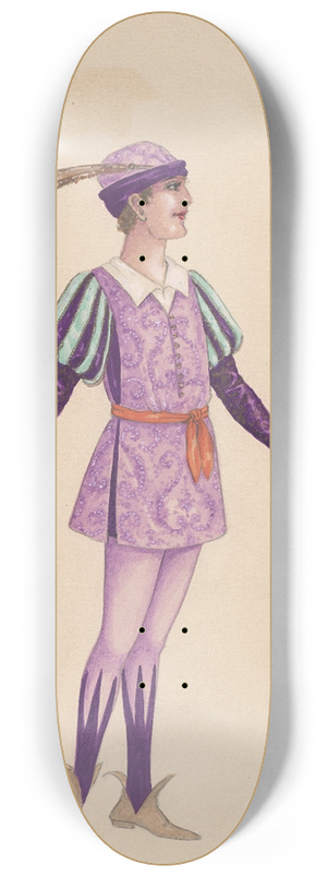 Will R. Barnes - Youth 8.25 inch art skate deck