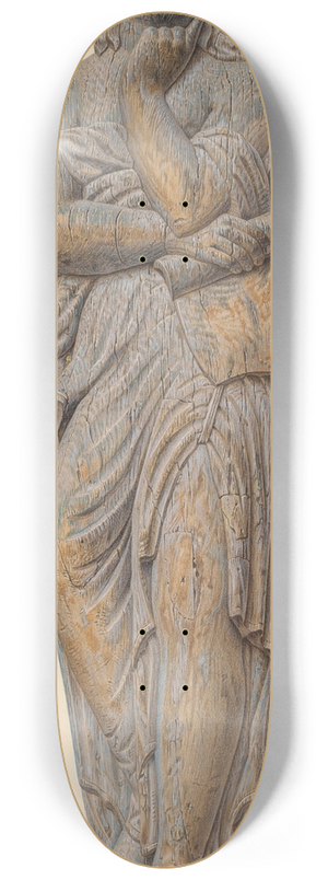 John Matulis - Circus Wagon Figure  Muse 8.25 inch art skate deck