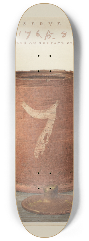 John Matulis - Covered Jar 8.25 inch art skate deck