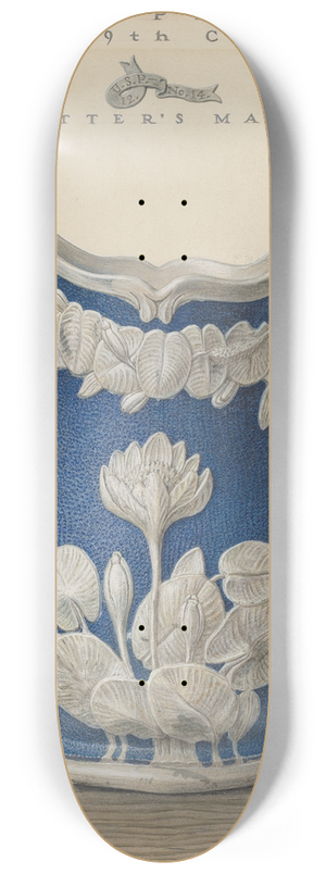 John Matulis - Parian Pitcher 8.25 inch art skate deck