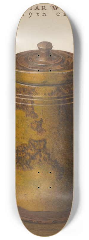 John Matulis - Preserve Jar 8.25 inch art skate deck