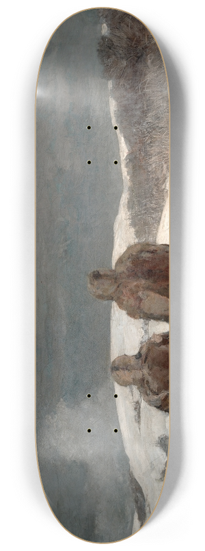 Winslow Homer - BelowZero 8.25 inch art skate deck