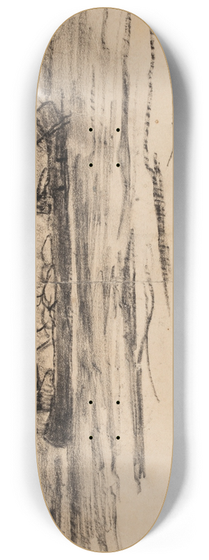 Winslow Homer - Canoe with Two Men 8.25 inch art skate deck