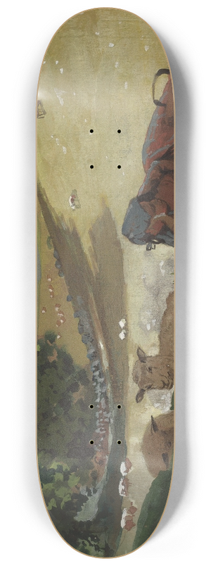 Winslow Homer - Warm Afternoon 8.25 inch art skate deck