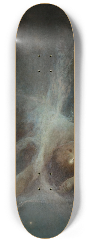 Witold Pruszkowski - Falling star 8.25 inch art skate deck