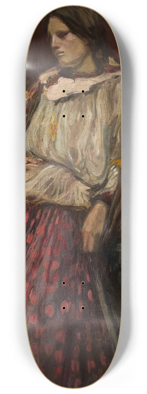 Witold Wojtkiewicz - Gipsy woman 8.25 inch art skate deck