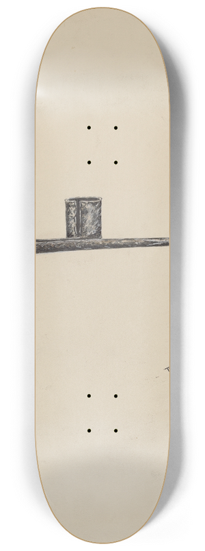 W.J. Goodacre - Candle Holder 8.25 inch art skate deck