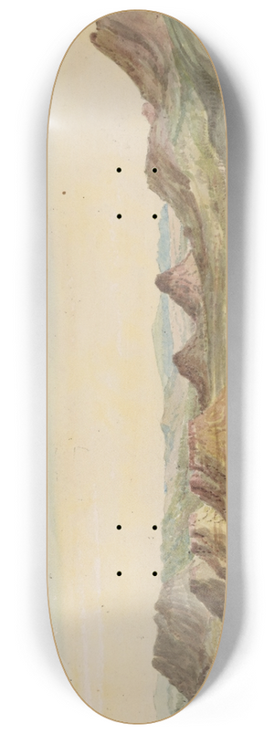 John Mix Stanley - Approach to CadottesPass 8.25 inch art skate deck