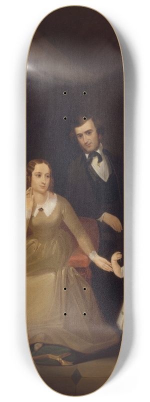 John Mix Stanley - The Williamson Family 8.25 inch art skate deck