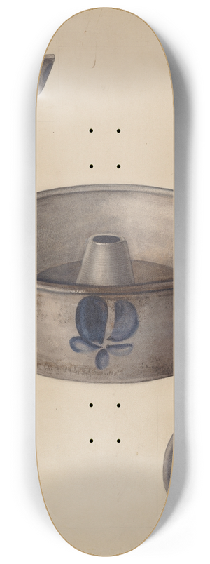 Yolande Delasser - Baking Dish 8.25 inch art skate deck
