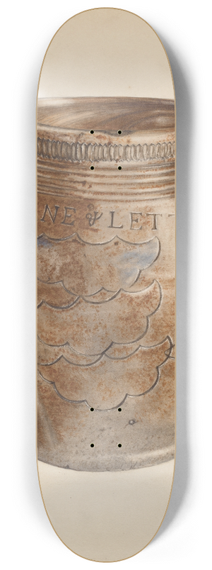 Yolande Delasser - Crock 8.25 inch art skate deck