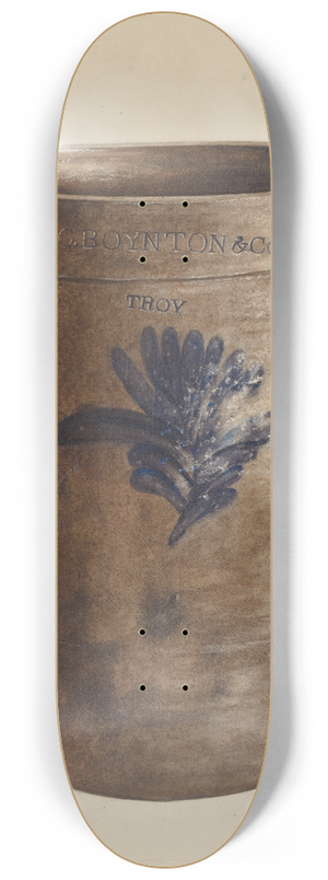 Yolande Delasser - Crock 8.25 inch art skate deck