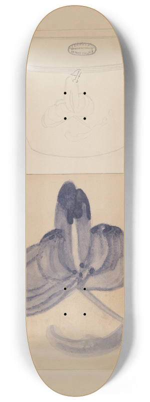 Yolande Delasser - Crock 8.25 inch art skate deck