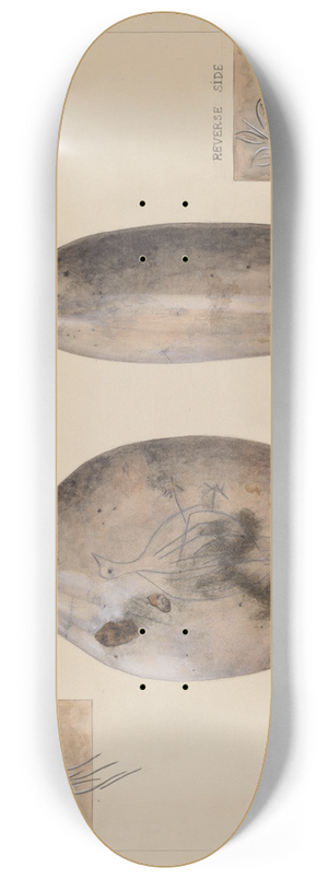 Yolande Delasser - Flask 8.25 inch art skate deck