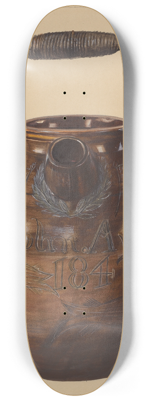 Yolande Delasser - Jug for Batter 8.25 inch art skate deck
