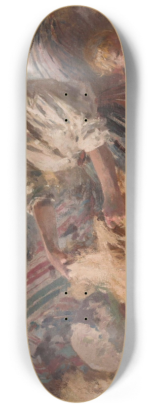 Zdzisaw Jasiski - Flax combing 8.25 inch art skate deck