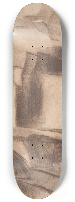 Zolo Palugyay - Study of Building Objects from Paris 8.25 inch art skate deck