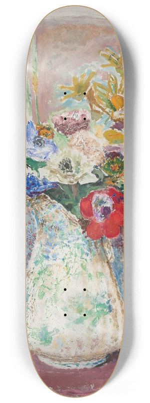 Zygmunt Waliszewski - Anemones 8.25 inch art skate deck