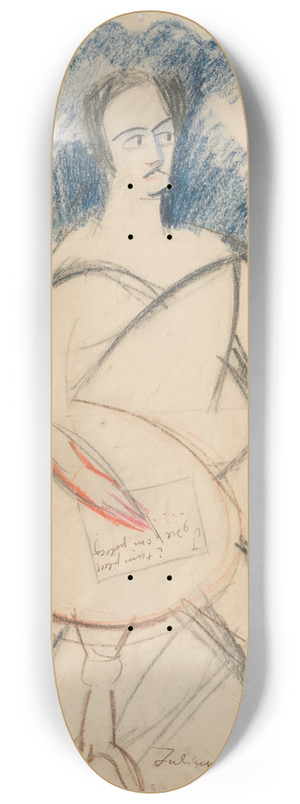 Zygmunt Waliszewski - Juliusz Sowacki 8.25 inch art skate deck