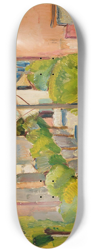 Zygmunt Waliszewski - Landscape 8.25 inch art skate deck