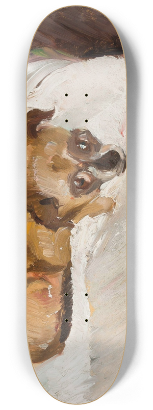 Zygmunt Waliszewski - Lying dog 8.25 inch art skate deck