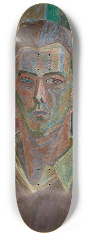 Zygmunt Waliszewski - Self-portrait 8.25 inch art skate deck