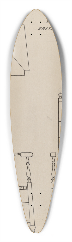 Frank Wenger - Armchair 39.3 inch art pintail longboard deck