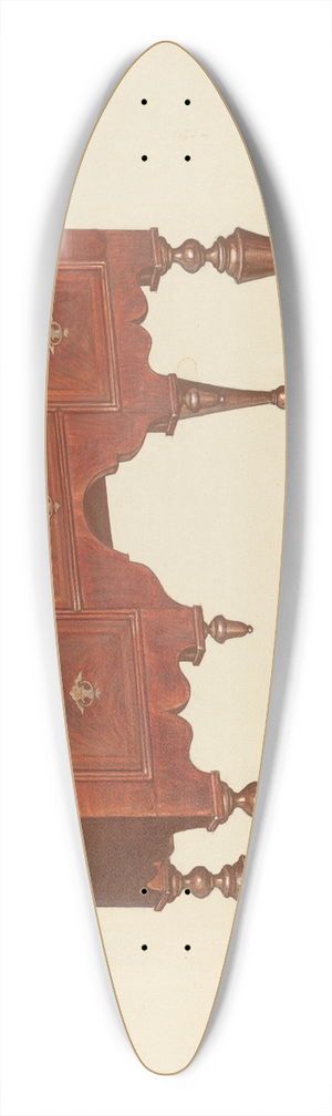 Frank Wenger - Low Boy 39.3 inch art pintail longboard deck