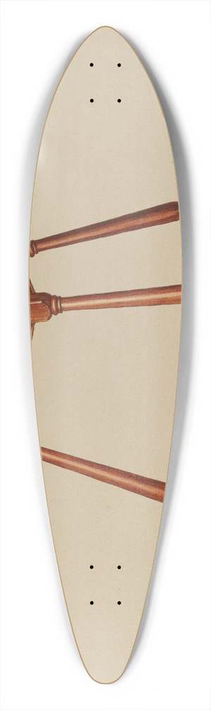 Frank Wenger - Table 39.3 inch art pintail longboard deck