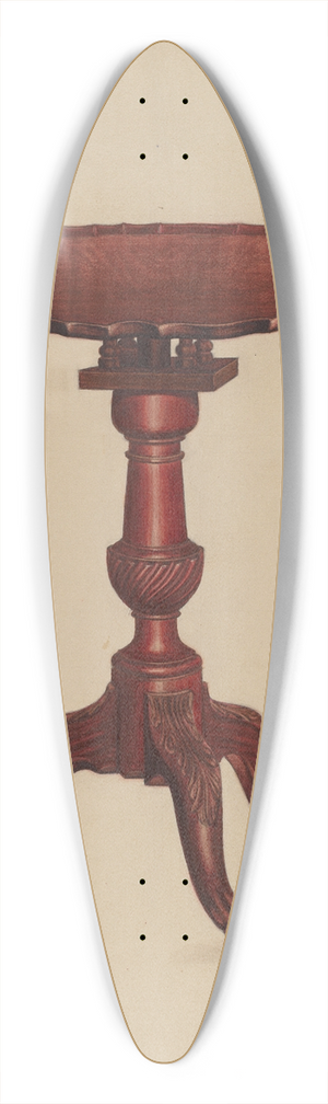 Frank Wenger - Table 39.3 inch art pintail longboard deck