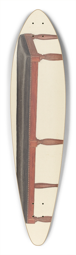 Frank Wenger - Window Seat 39.3 inch art pintail longboard deck