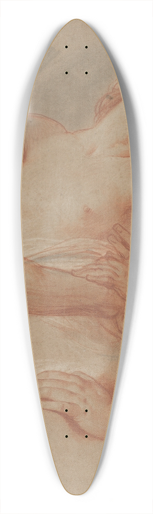 Franois-Andr Vincent - Study for Boreas Abducting Oreithyia 39.3 inch art pintail longboard deck