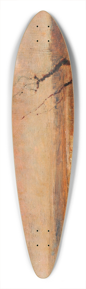Franois-Auguste Ravier - tude de paysage 39.3 inch art pintail longboard deck