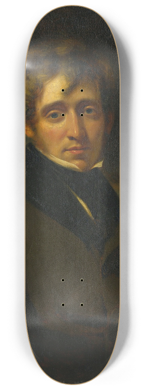 John Opie - Portrait Of A Man, Said To Be The Poet Thomas Moore 8.25 inch art skate deck John Opie - Portrait Of A Man, Said To Be The Poet Thomas Moore 8.25 inch art skate deck