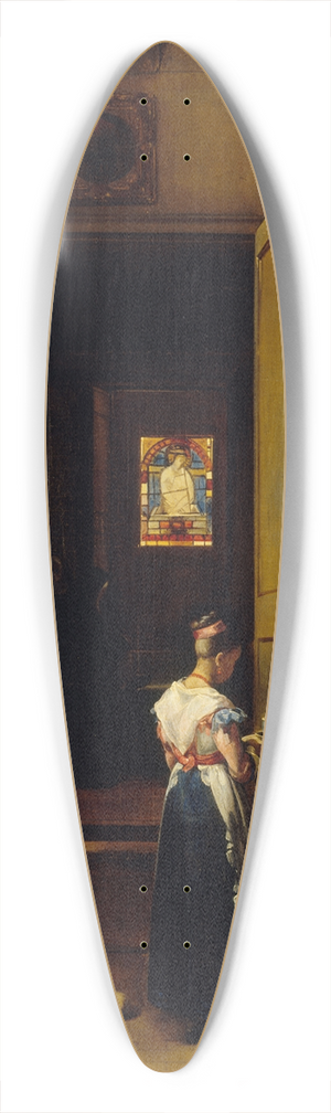 Franois-Marius Granet - La Religieuse malade 39.3 inch art pintail longboard deck
