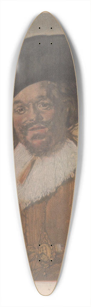 Frans Everbag - Vrolijke drinker 39.3 inch art pintail longboard deck