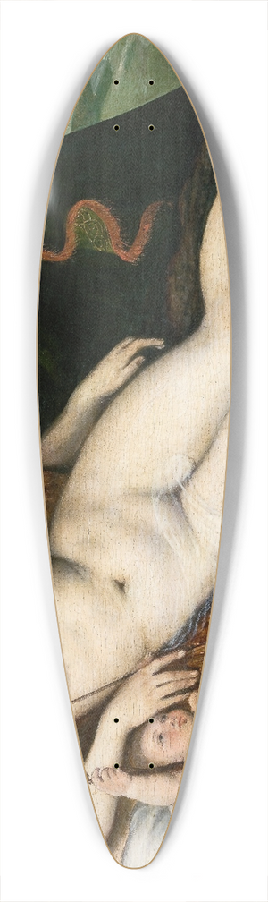 Frans Floris - Venus and Cupid 39.3 inch art pintail longboard deck