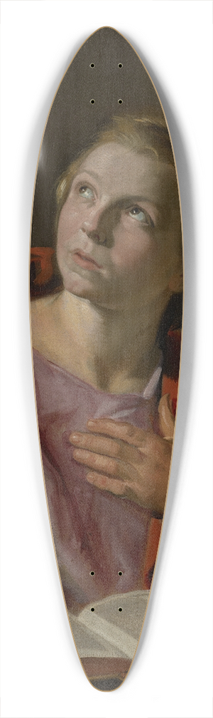 Frans Hals - Saint John the Evangelist 39.3 inch art pintail longboard deck
