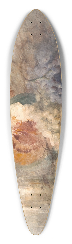 Frans Mortelmans - Fruit 39.3 inch art pintail longboard deck