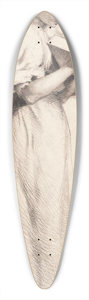 Frans Schwartz - En julegave 39.3 inch art pintail longboard deck