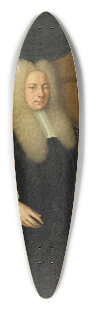 Frans Van Mieris The Younger - Cornelis Backer (1693-1775) 39.3 inch art pintail longboard deck