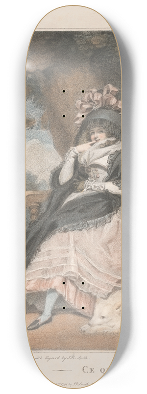 John Raphael Smith - What You Will  Ce Qui Vous Plaira 8.25 inch art skate deck