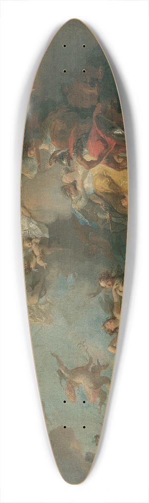 Franz Anton Maulbertsch - Allegorie auf eine frstliche Vermhlung 39.3 inch art pintail longboard deck