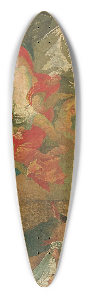Franz Anton Maulbertsch - Himmelfahrt Mariens 39.3 inch art pintail longboard deck
