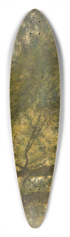 Franz Courtens - Landscape with Sheep 39.3 inch art pintail longboard deck