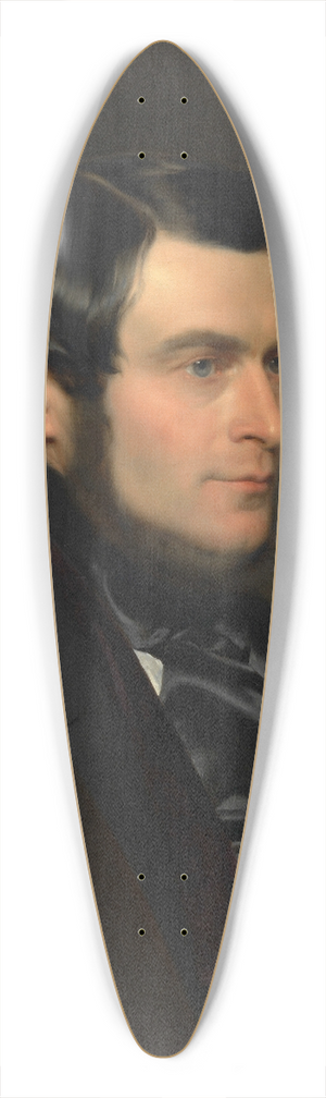 Franz Eybl - Moritz Graf Fries d. J. 39.3 inch art pintail longboard deck